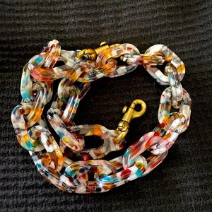 Coach Resin Chain Strap